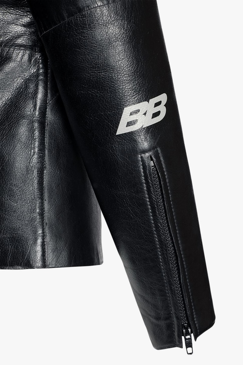 Balenciaga Shiny Leather Scuba Jacket Fall/Winter 2020 FW20 Runway Show Piece Outerwear Luxury Fashion House Demna Gvasalia Drop Date Release Information Expensive $5800 USD