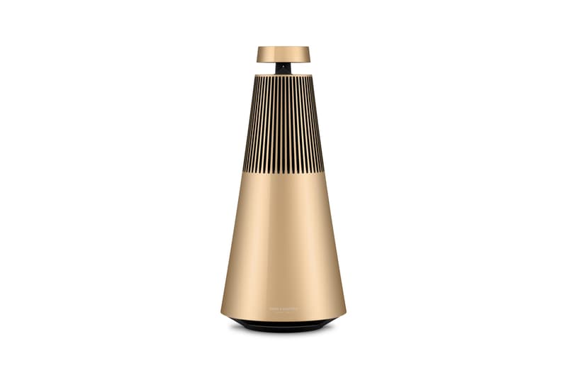 Bang & Olufsen 95th Anniversary "Gold Collection" Sound Audio Home Technology Portable Beosound 2 Beoplay E8 3rd Generation True Wireless earphones Beosound A1 Portable Speaker Bluetooth Beosound Balance H95 Headphones Beovision Harmony television Beolab 50 Home Entertainment Systems Limited Edition Special