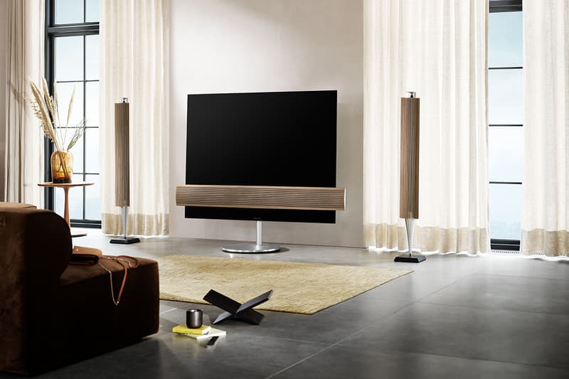 Bang & Olufsen TVs Beovision Contour Beovision Eclipse-55 2nd Generation Beovision Harmony Motorized Floor Stand Luxury Interior Design Danish Hygge Homeware