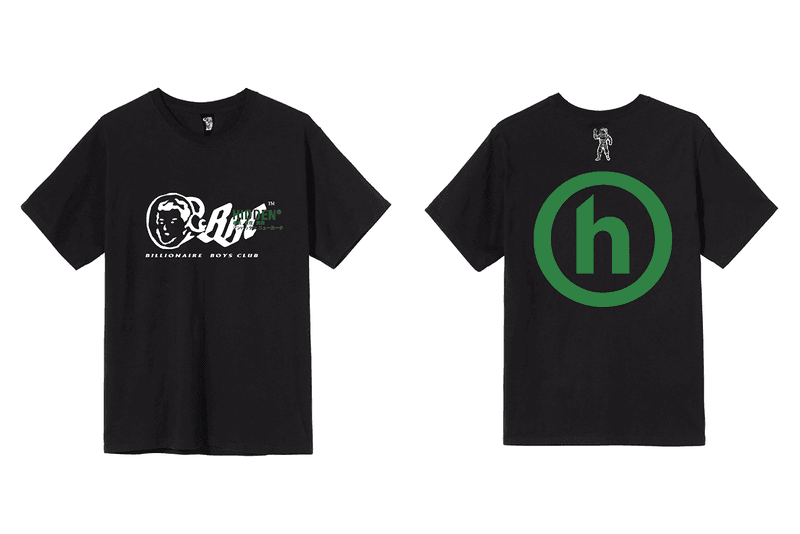 HIDDEN.NY x BBC ICE CREAM Apparel Collaboration collection billionaire boys club release date info buy h logo web store socks