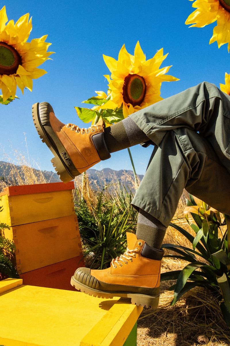 billionaire boys club timberland 6 inch boots multi coloured pharrell Williams fall winter 2020