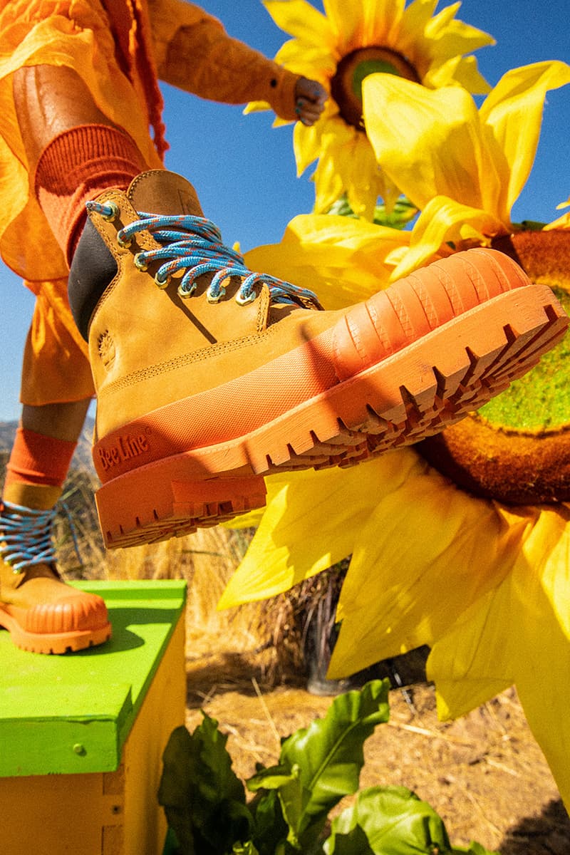 billionaire boys club timberland 6 inch boots multi coloured pharrell Williams fall winter 2020