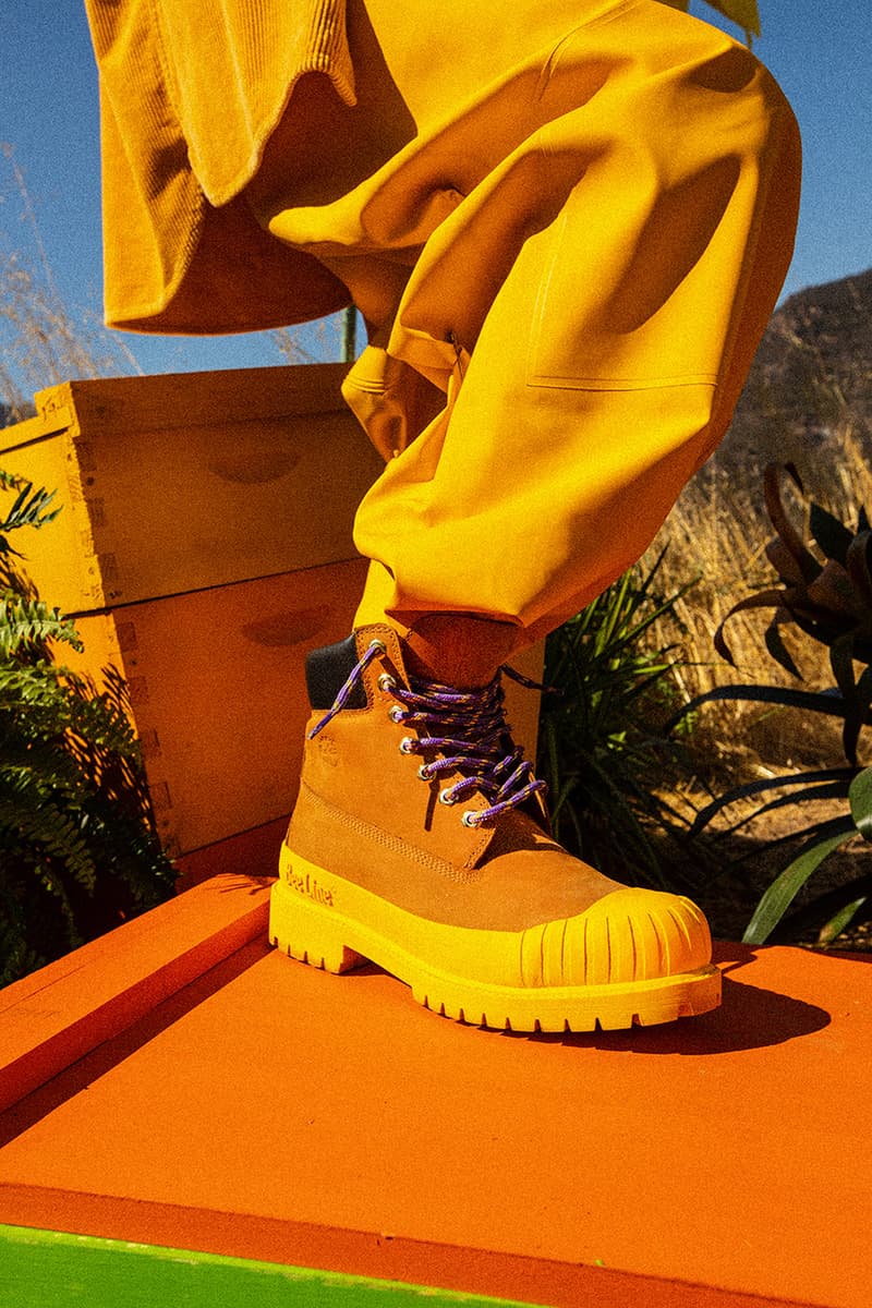 billionaire boys club timberland 6 inch boots multi coloured pharrell Williams fall winter 2020