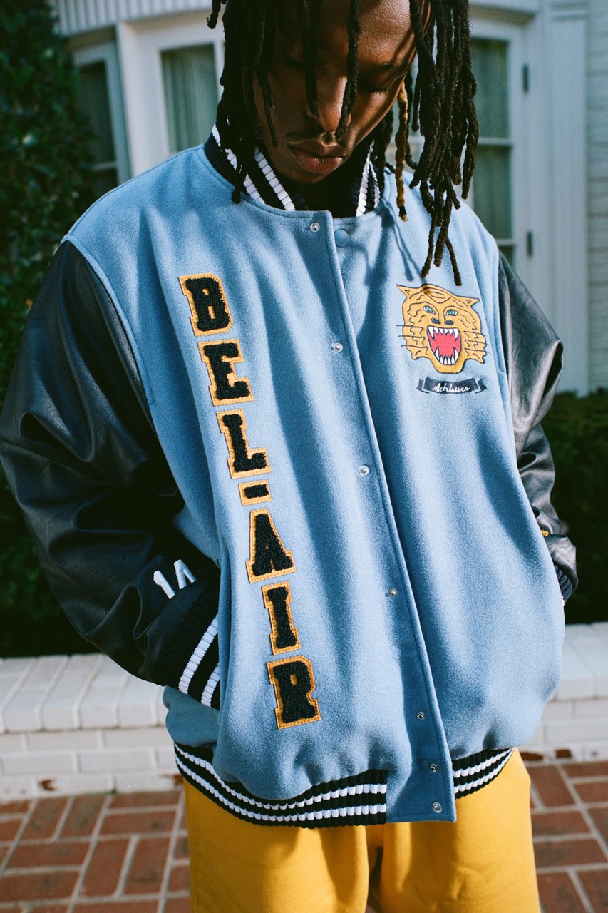 bel air athletics will smith first drop fall winter 2020 spring summer 2021 release information varsity jacket details