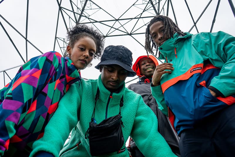 berghaus dean street collection fall winter 2020 flock together shoot where to buy outerwear British when does it drop