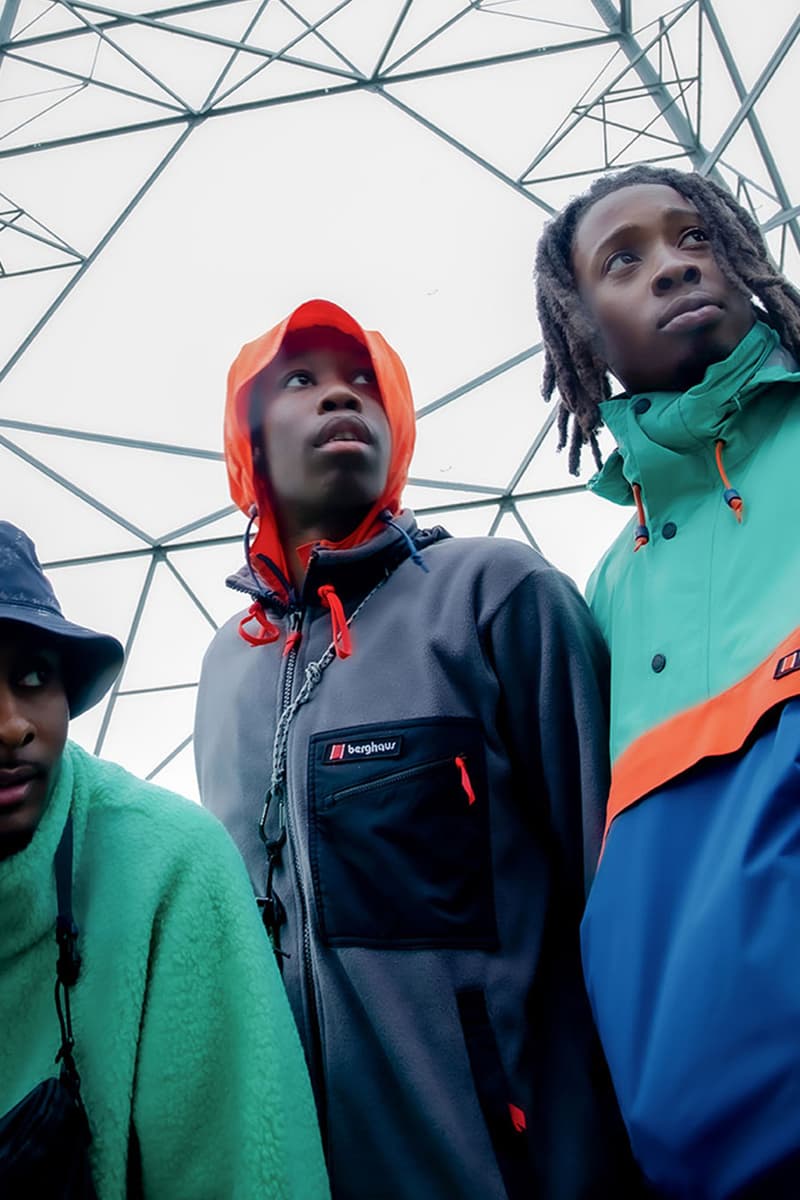 berghaus dean street collection fall winter 2020 flock together shoot where to buy outerwear British when does it drop