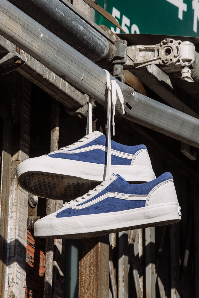 better gift shop vault by vans style 36 half cab blue marshmallow white suede official release date info photos price store list buying guide