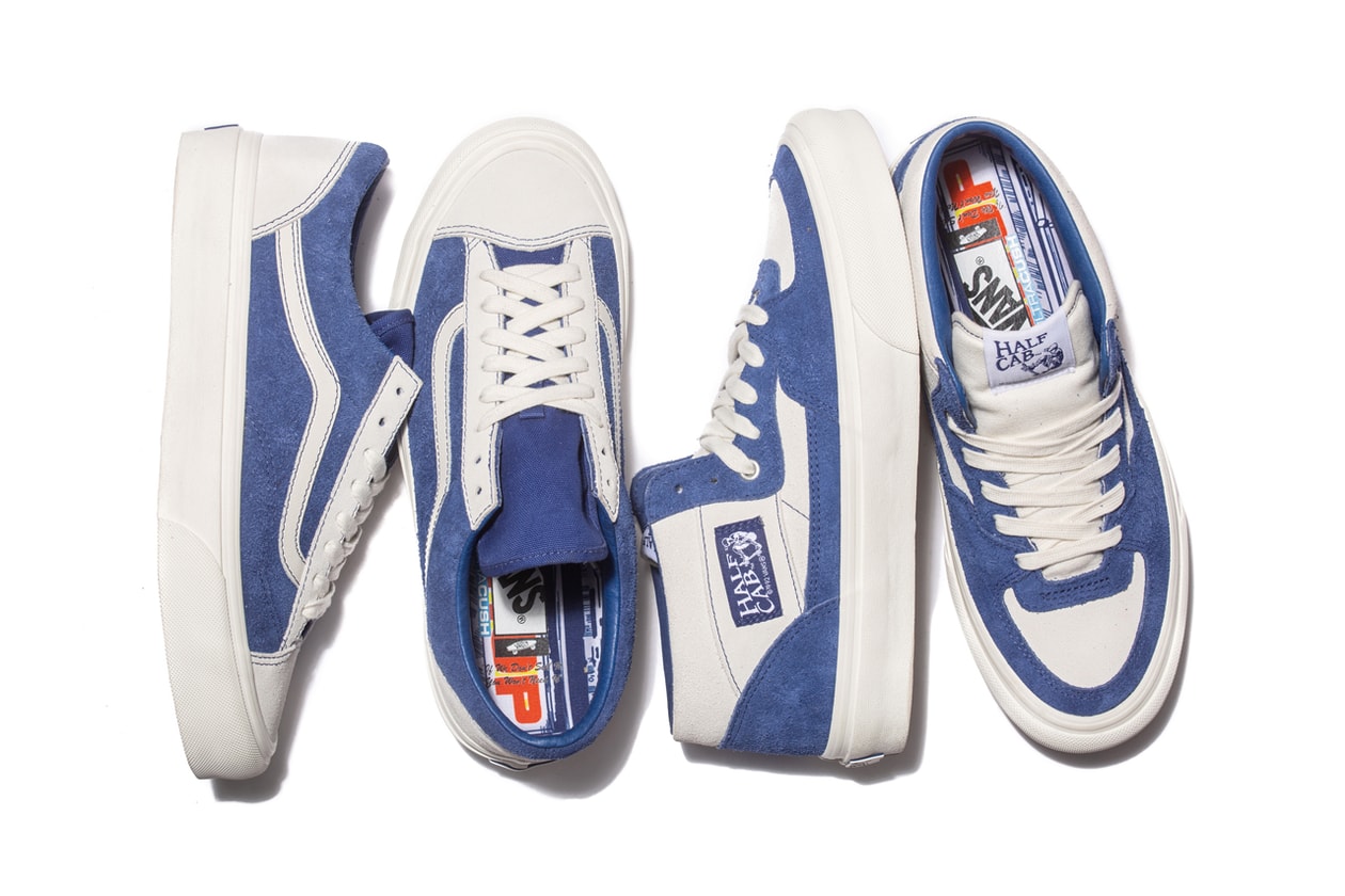 better gift shop vault by vans style 36 half cab blue marshmallow white suede official release date info photos price store list buying guide