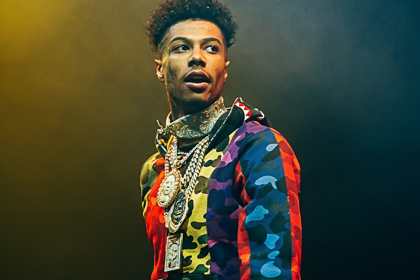 Blueface Los angeles california Mansion Airbnb apartment living space house home 2500 usd hotianna rapper hip hop artist songs tracks