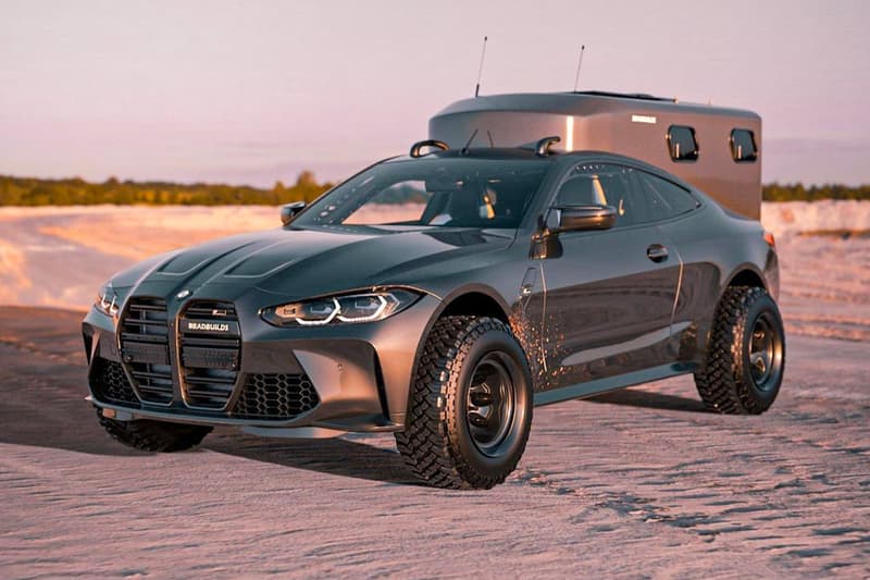 BradBuild Widebody BMW M4 Camper renders 3D Youtube Tesla Model S Off-roading Camper Outdoors BFGoodrich