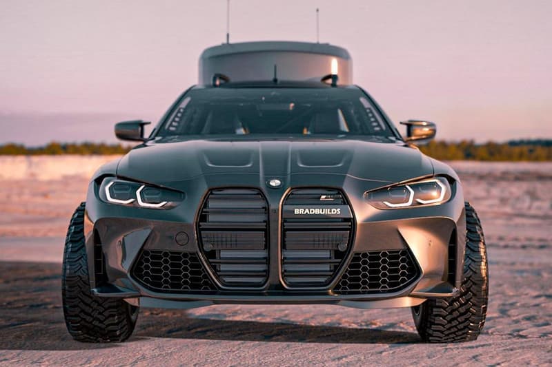 BradBuild Widebody BMW M4 Camper renders 3D Youtube Tesla Model S Off-roading Camper Outdoors BFGoodrich