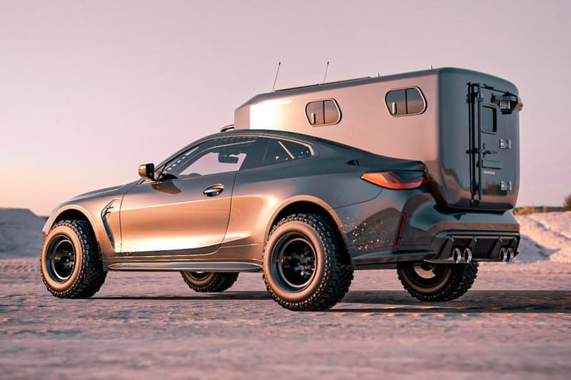 BradBuild Widebody BMW M4 Camper renders 3D Youtube Tesla Model S Off-roading Camper Outdoors BFGoodrich