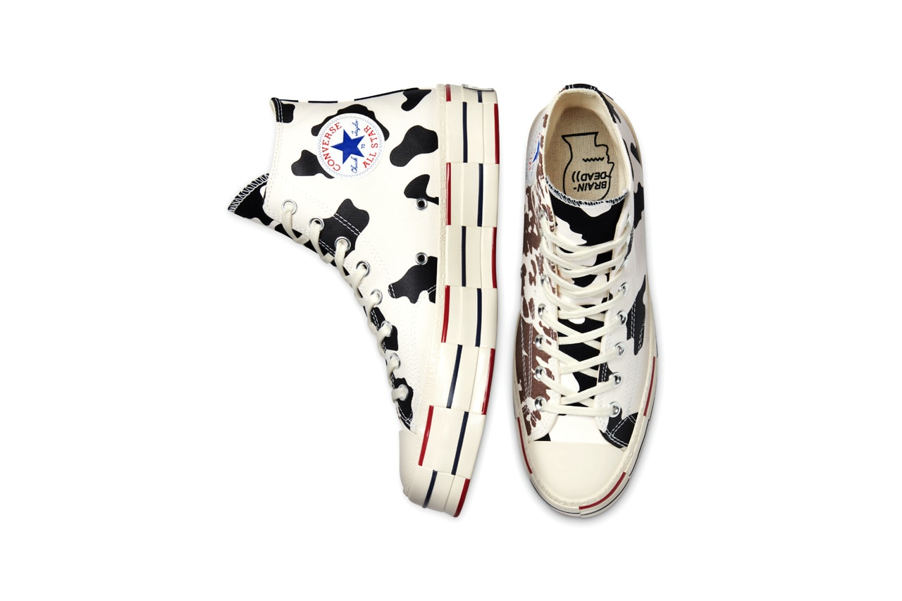 Brain Dead x Converse Chuck 70 Bosey OX Kyle Ng Release Information HBX Closer First Look Drop Date Collaboration Footwear OG Sneaker Shoe Fall Winter 2020 FW20 (169946C) (169947C)