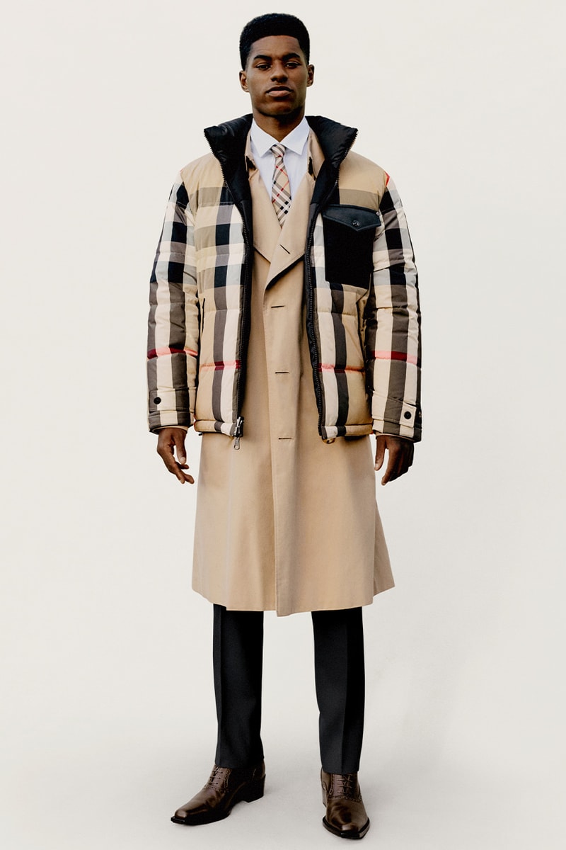 Burberry Marcus Rashford mbe launches latest campaign 2020 release film information