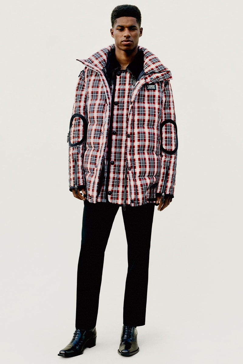 Burberry Marcus Rashford mbe launches latest campaign 2020 release film information