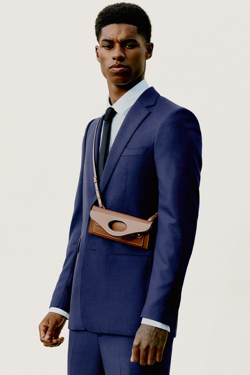 Burberry Marcus Rashford mbe launches latest campaign 2020 release film information