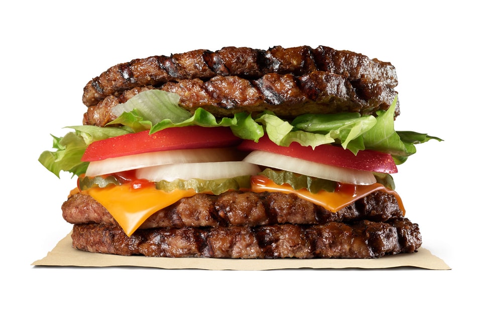 Burger King Japan Extreme Super One Pound Beef Burger Hypebeast