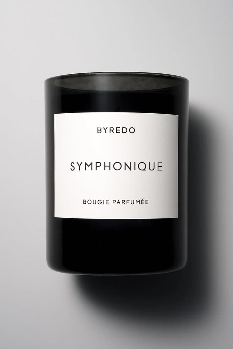 Byredo Symphonique Black Friday Limited-Edition Fragrance Candles Homeware Capsule Collection Ben Gorham Scents Fall Winter 2020 FW20 Smells Hand Cream