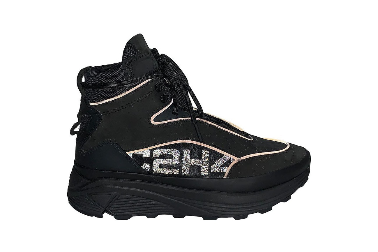 C2H4 Quark Sneaker Atom Sneaker-Boot Hybrid Fall Winter 2020 FW20 UJNG Yixi Chen Shanghai LA Vibram Chunky Shoe Black 3M Detail Release Information Closer Look Drop Date
