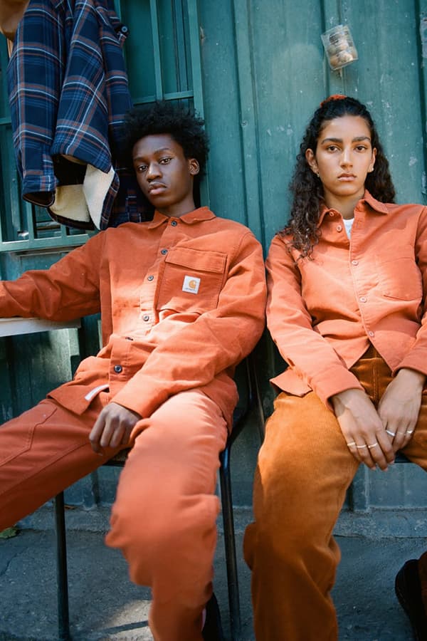 Carhartt WIP fall winter 2020 release lookbook release information where to buy winter clothing corduroy wool