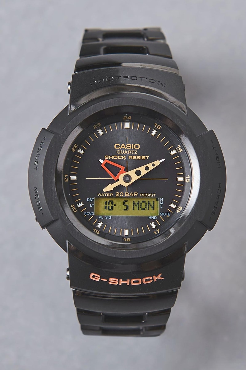 Casio G-SHOCK AW-500 x UNITED ARROWS Watch Collaboration collection release date info buy colorway timepiece november 2020