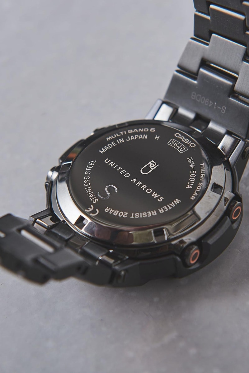 Casio G-SHOCK AW-500 x UNITED ARROWS Watch Collaboration collection release date info buy colorway timepiece november 2020