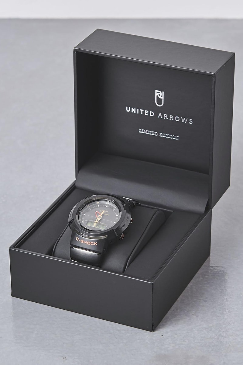 Casio G-SHOCK AW-500 x UNITED ARROWS Watch Collaboration collection release date info buy colorway timepiece november 2020