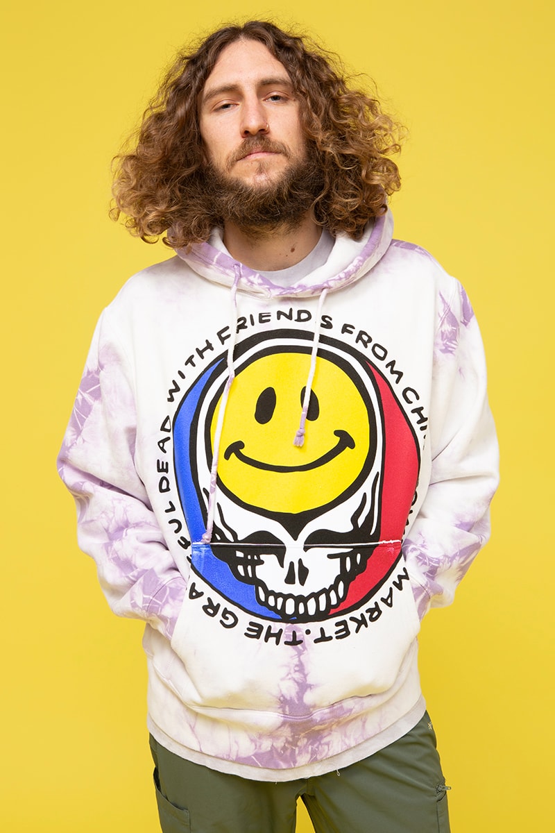Grateful Dead Chinatown 2020 Capsule lookbook menswear streetwear fall winter 2020 collection fw20 apparel hoodies t shirts sweaters shorts accessories