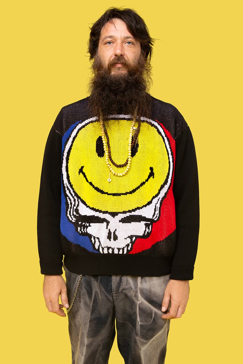 Grateful Dead Chinatown 2020 Capsule lookbook menswear streetwear fall winter 2020 collection fw20 apparel hoodies t shirts sweaters shorts accessories