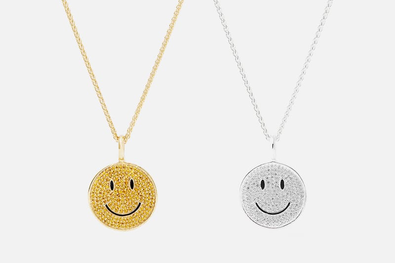 Hatton Labs and Chinatown Market Team up for Gleaming Smiley Face Jewelry