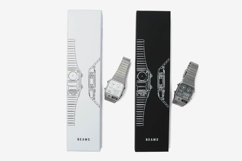 BEAMS Gives Citizen Ana-Digi Temp Watch Artistic Update With Handwritten Dial digital dial japan Watches accessories 