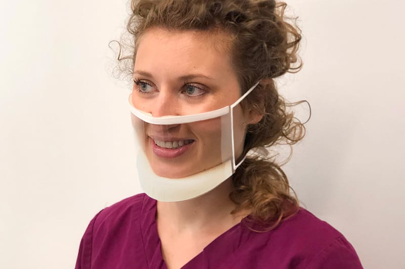 This Transparent Mask Is Designed With Anti-Fog Technology