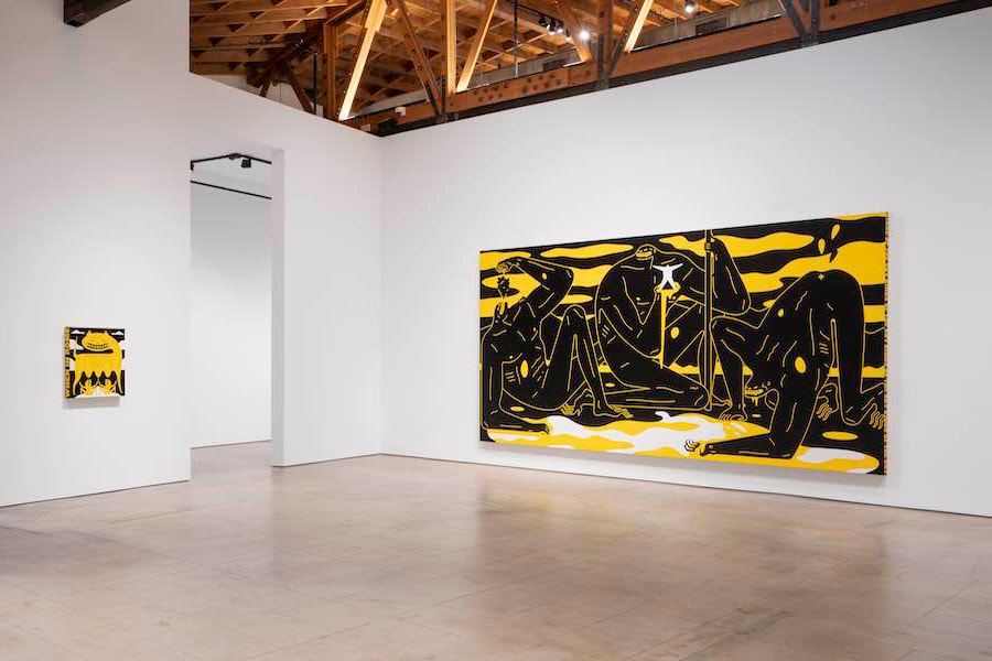 cleon peterson hysteria exhibition over the influence los angeles gallery
