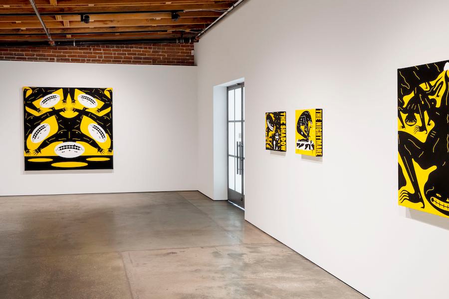 cleon peterson hysteria exhibition over the influence los angeles gallery