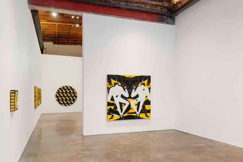 cleon peterson hysteria exhibition over the influence los angeles gallery