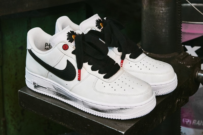 G-Dragon PEACEMINUSONE Nike Air Force 1 '07 Para-Noise 2.0 Release Date DD3223-100 White Buy Price Big Bang Album YOUTOPIA Closer Look