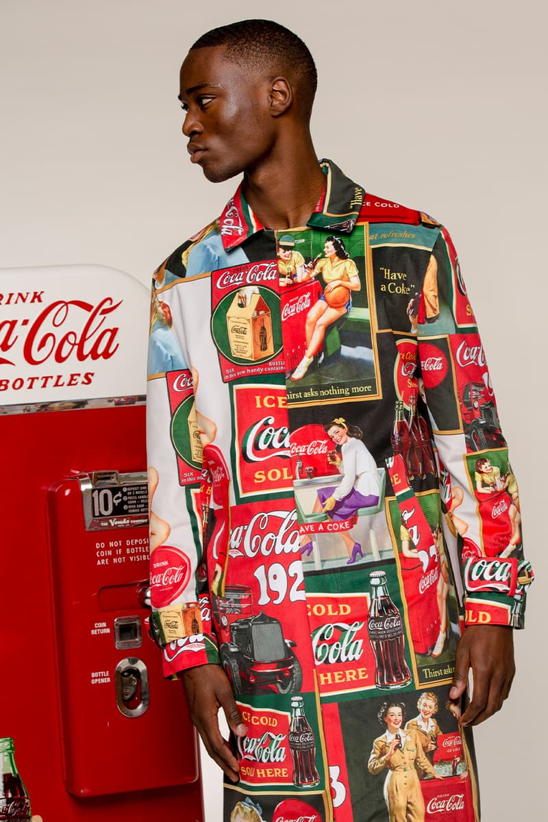 clothsurgeon Coca Cola capsule collection information release dates tailoring