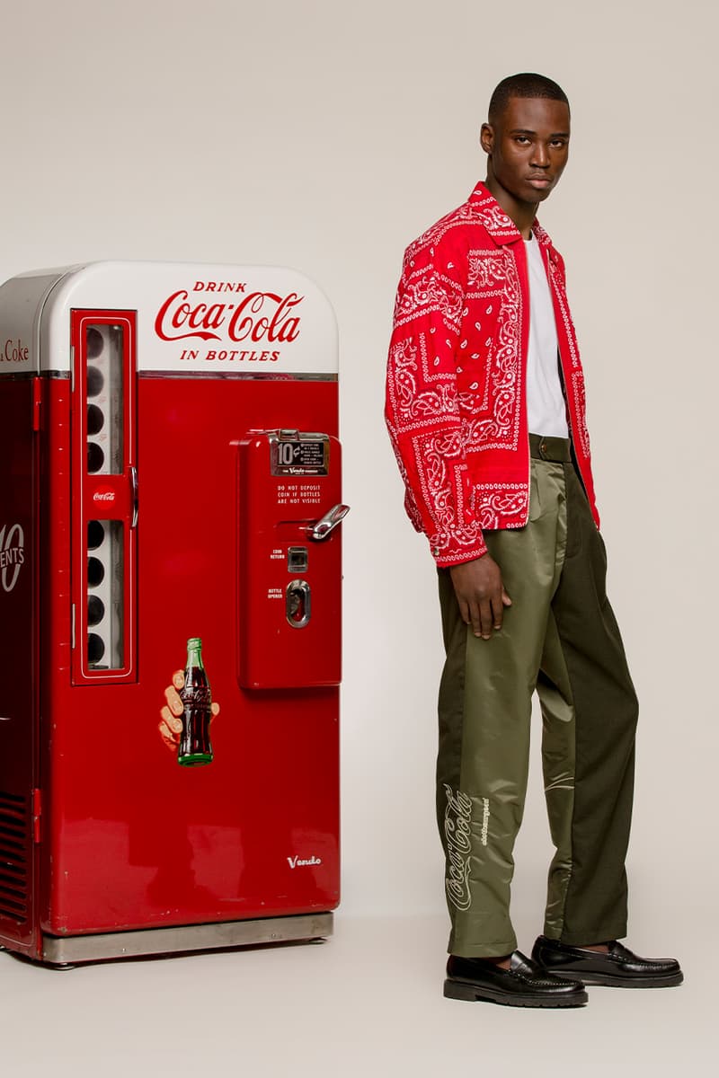 clothsurgeon Coca Cola capsule collection information release dates tailoring