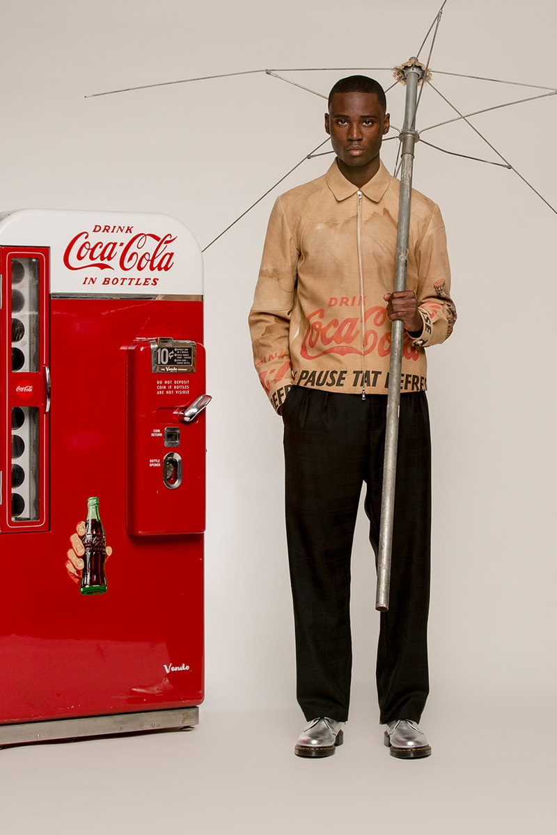 clothsurgeon Coca Cola capsule collection information release dates tailoring