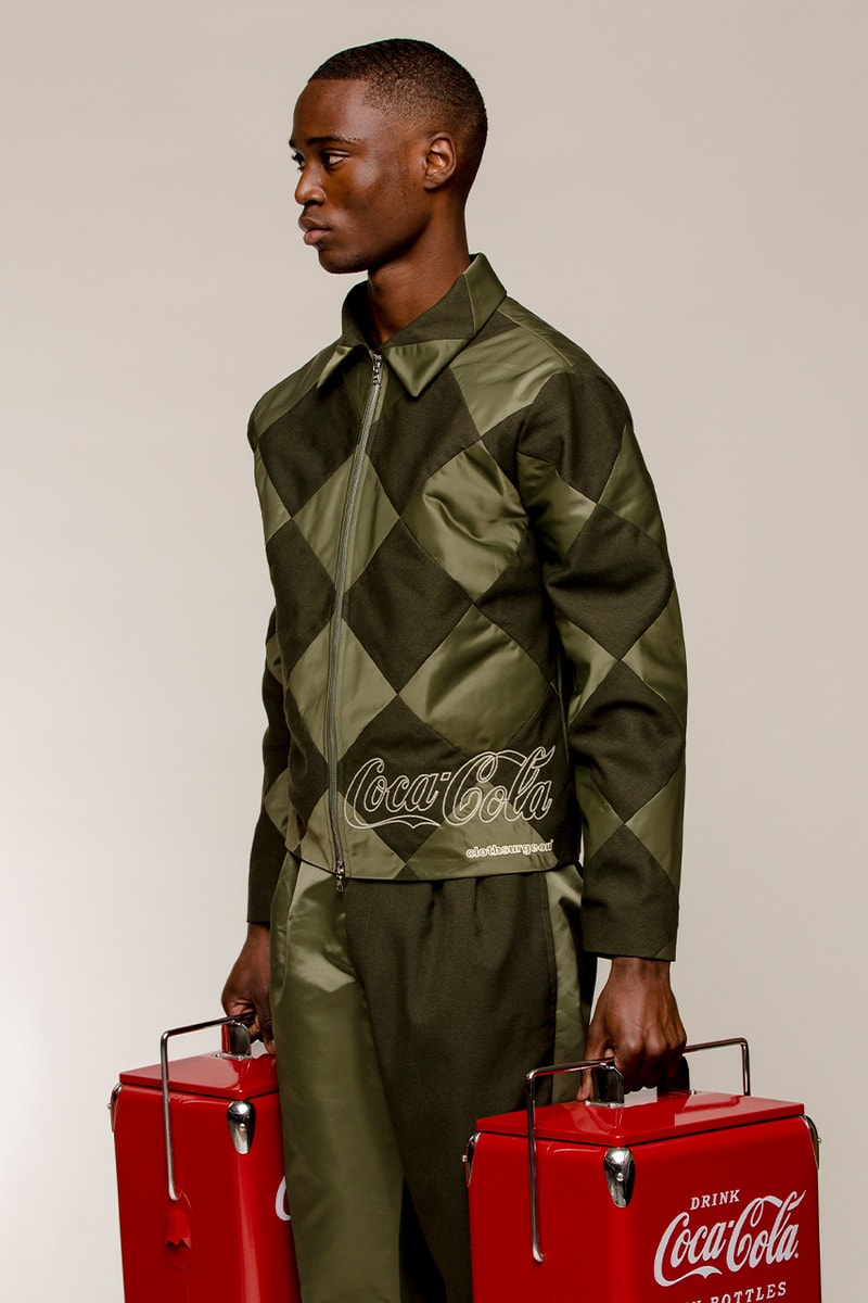 clothsurgeon Coca Cola capsule collection information release dates tailoring