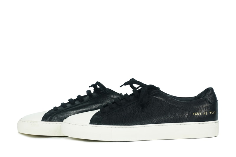 Common Projects Archive, Sample Footwear Sale sneakers achillies combat boot derby slip on sneaker the news showroom new york location website store