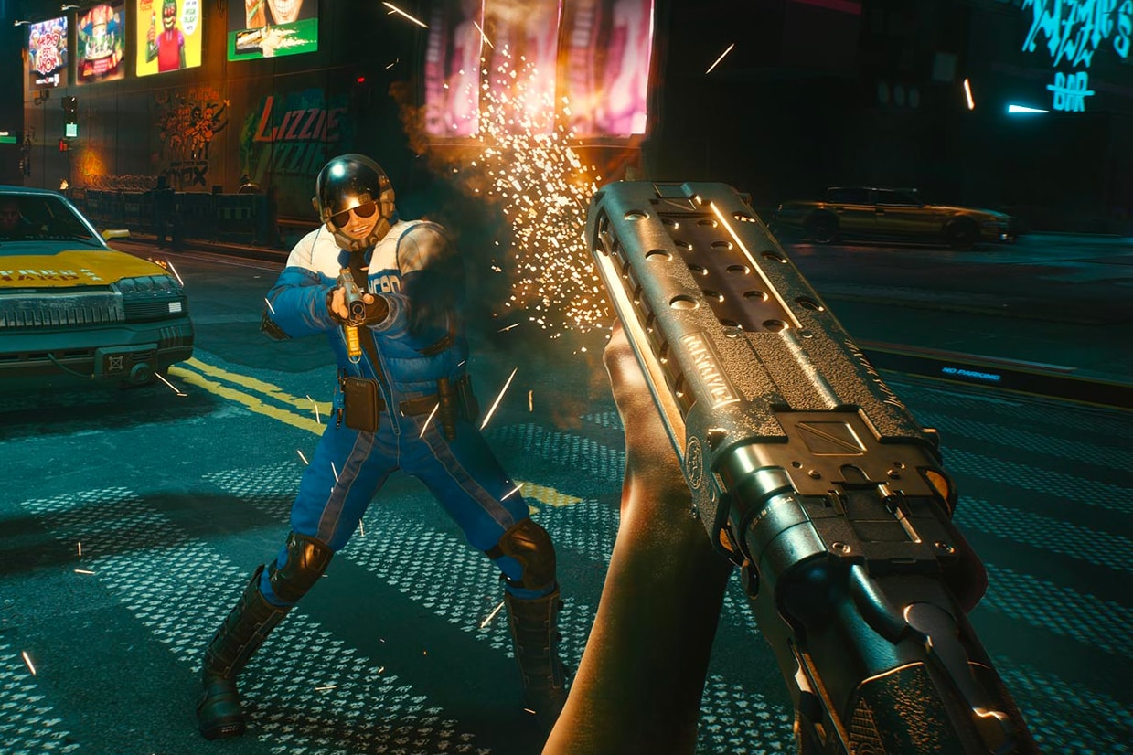 Cyberpunk 2077 new gameplay footage video games pc playstation 4 ps4 xbox one keanur reeves night city 