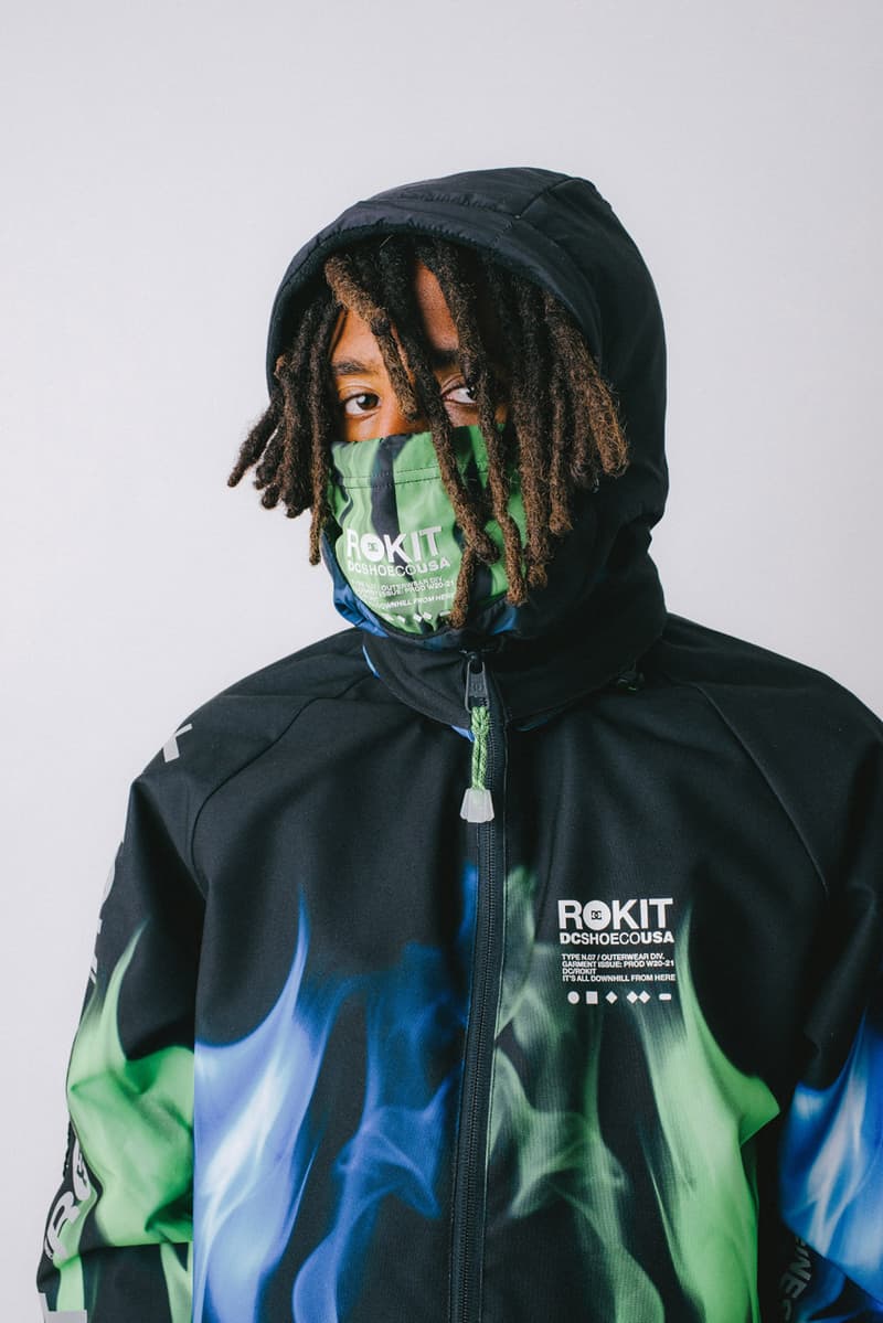 DC x ROKIT 2020 Snow Capsule Winter fw20 fall winter 2020 capsule collection menswear streetwear fashion no business like snow business