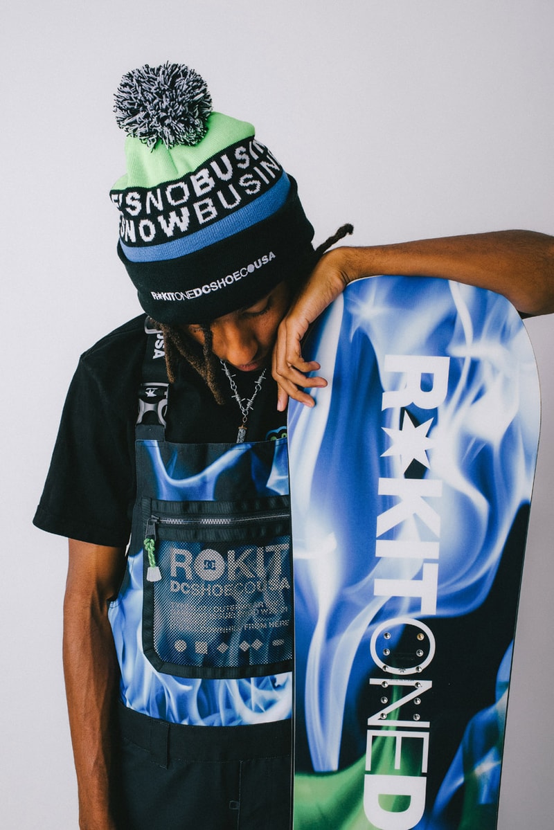 DC x ROKIT 2020 Snow Capsule Winter fw20 fall winter 2020 capsule collection menswear streetwear fashion no business like snow business
