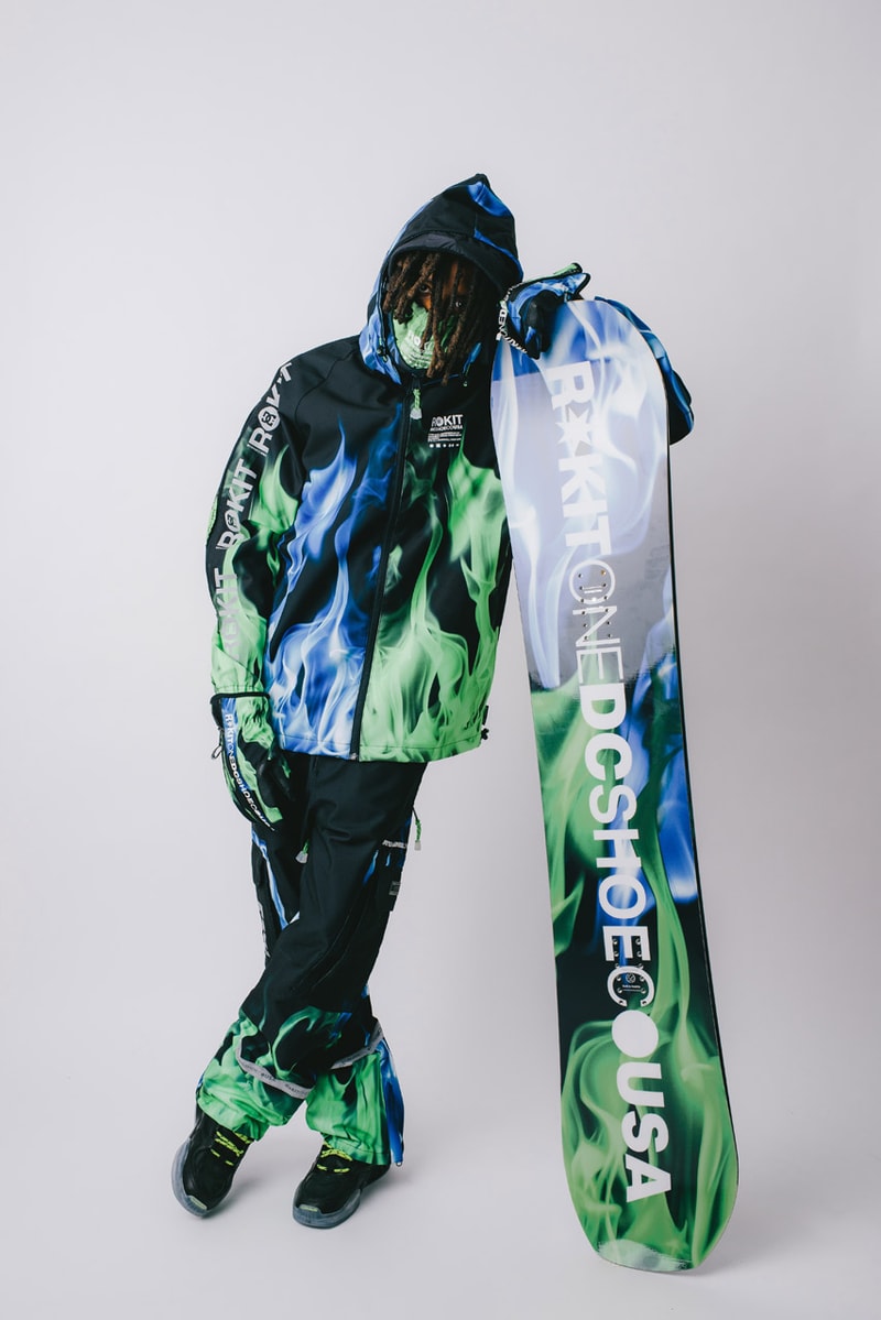 DC x ROKIT 2020 Snow Capsule Winter fw20 fall winter 2020 capsule collection menswear streetwear fashion no business like snow business