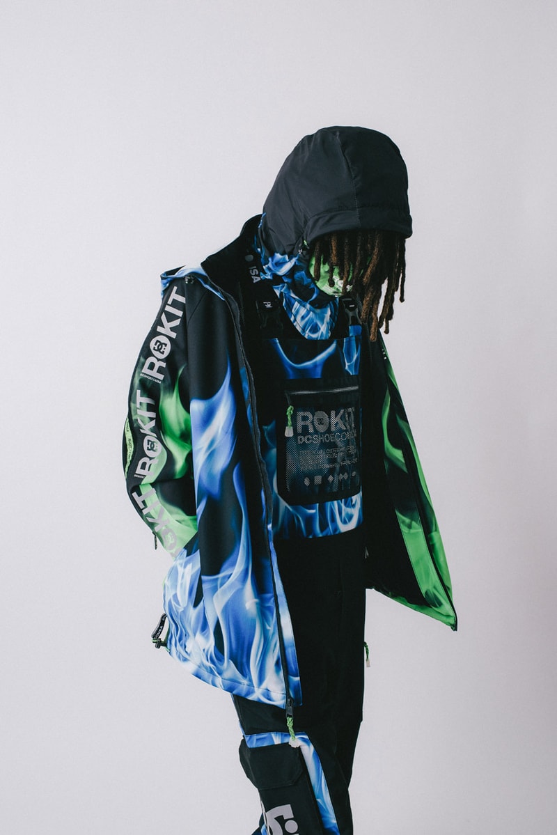 DC x ROKIT 2020 Snow Capsule Winter fw20 fall winter 2020 capsule collection menswear streetwear fashion no business like snow business