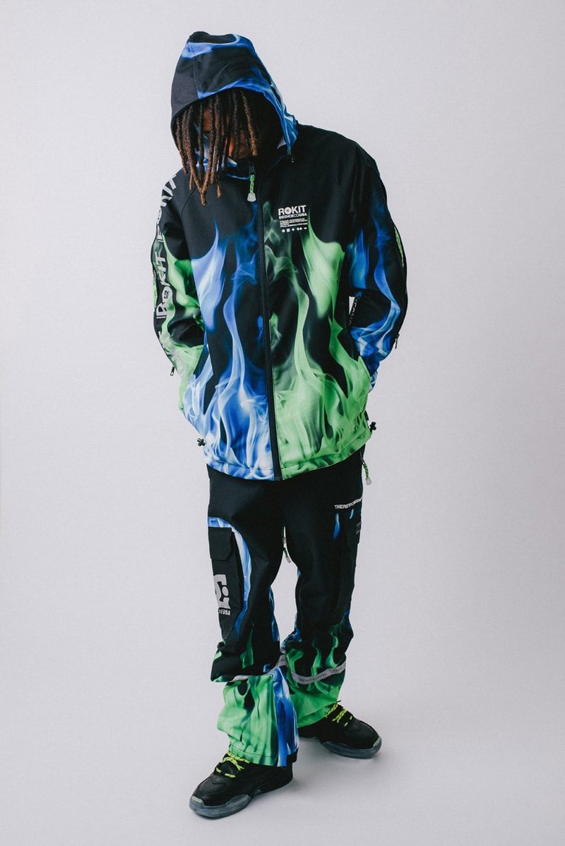DC x ROKIT 2020 Snow Capsule Winter fw20 fall winter 2020 capsule collection menswear streetwear fashion no business like snow business