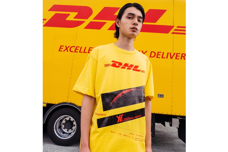 DHL Collaborates with Japanese Brand YUKI HASHIMOTO at Rakuten Tokyo Fashion Week Recycling Japan Streetwear HYPEBEAST