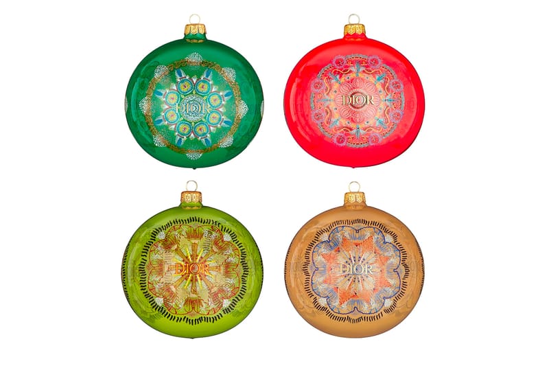 Dior Drops $600 USD Luminarie Christmas Ornaments