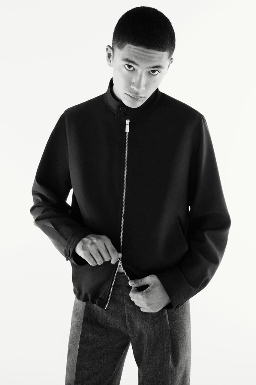 Dior Men's "Modern Tailoring" Kim Jones Capsule Collection Suits Blazer Double-Breasted Harrington Workwear Jacket B27 New Sneaker Loafer CD Lookbook